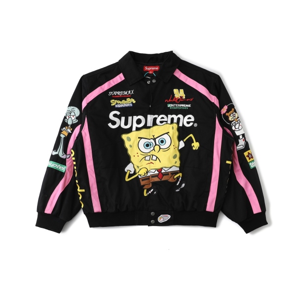 Supreme SpongeBob SquarePants x JEFF HAMILTON 25S WEEK11 Jacket