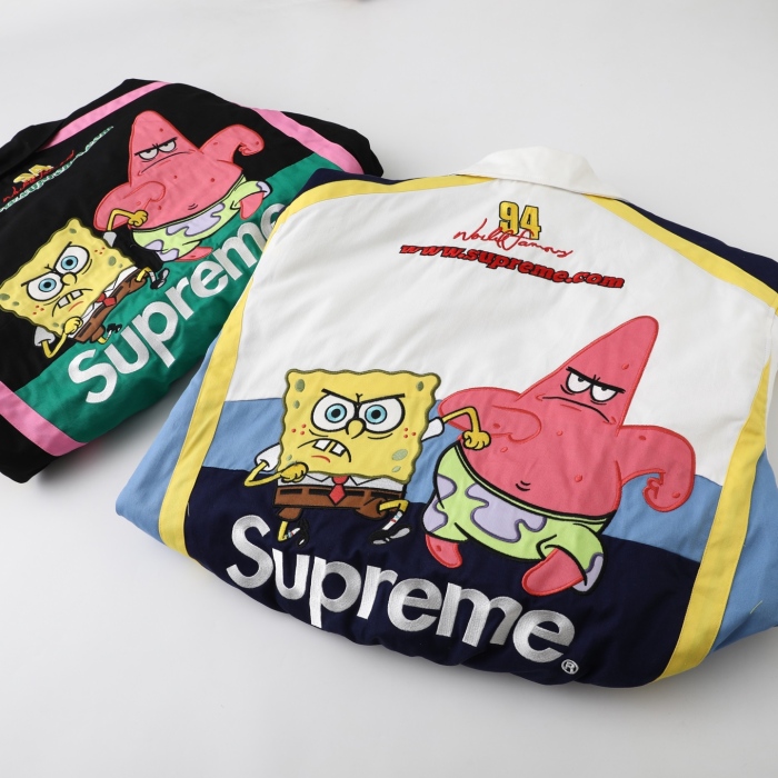 Supreme SpongeBob SquarePants x JEFF HAMILTON 25S WEEK11 Jacket
