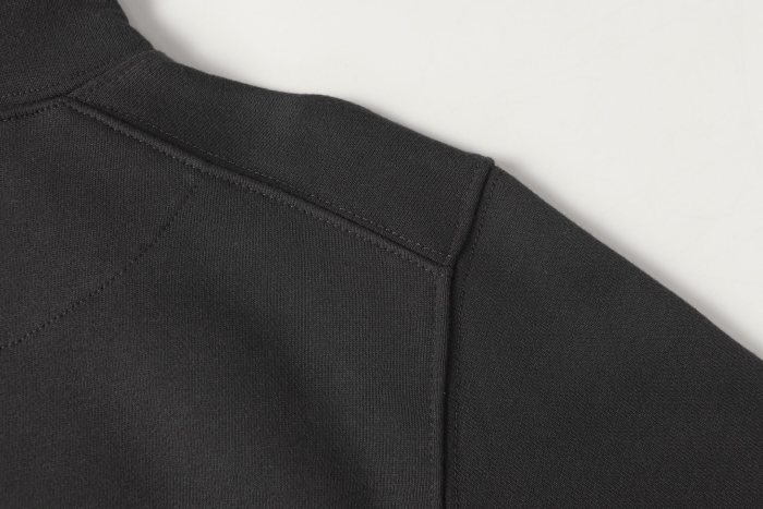 Stone Island Badge Logo Half-Zip Pullover Sweatshirt