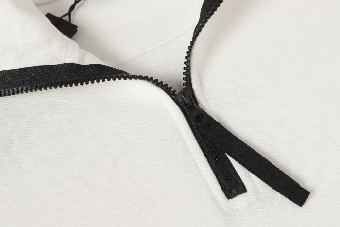 Stone Island Badge Logo Half-Zip Pullover Sweatshirt