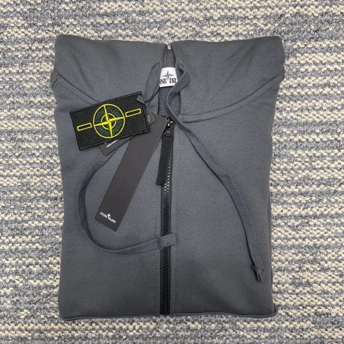 Stone Island Autumn/Winter Zip-Up Hoodie