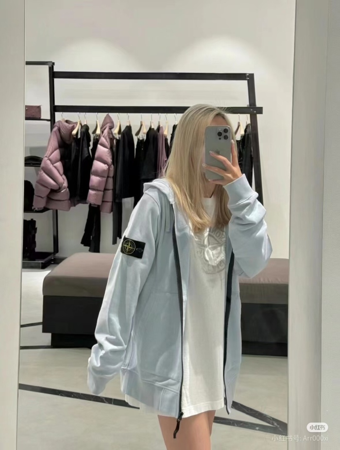 Stone Island Autumn/Winter Zip-Up Hoodie