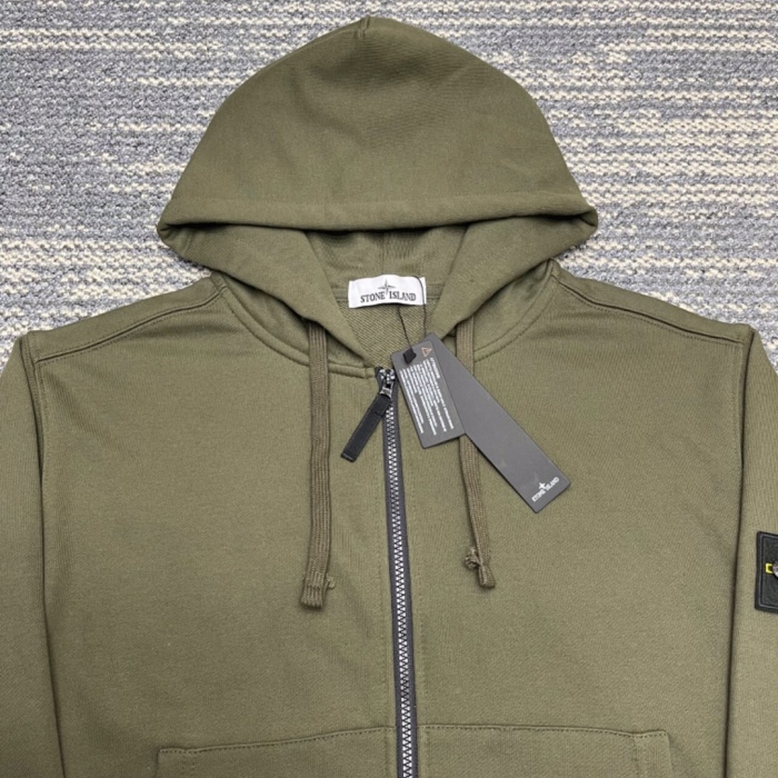 Stone Island Autumn/Winter Zip-Up Hoodie