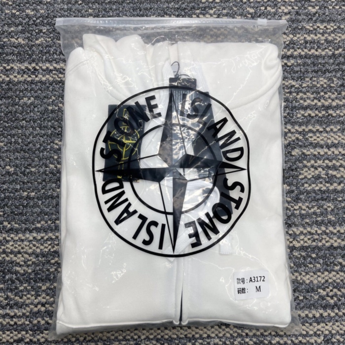 Stone Island Autumn/Winter Zip-Up Hoodie