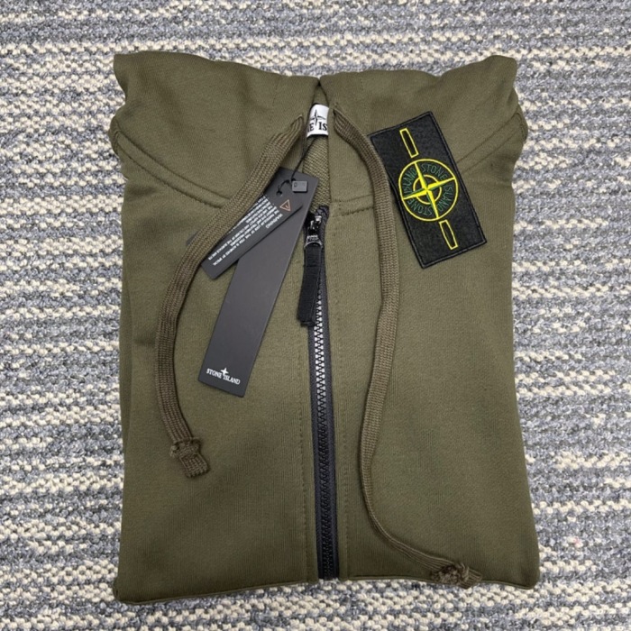 Stone Island Autumn/Winter Zip-Up Hoodie