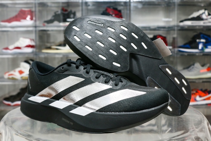 Adidas Adizero Evo SL Metallic Stripes Black Silver