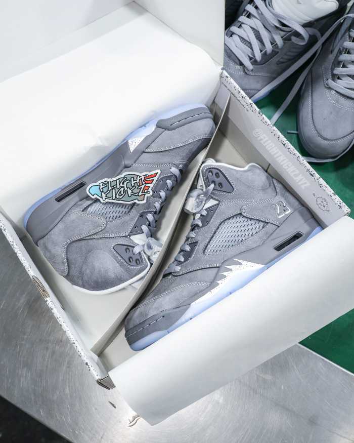Air Jordan 5 Retro Wolf Grey 2026 GS(A1)