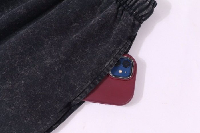 Stone Island Washed Distressed Shorts