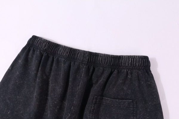 Stone Island Washed Distressed Shorts