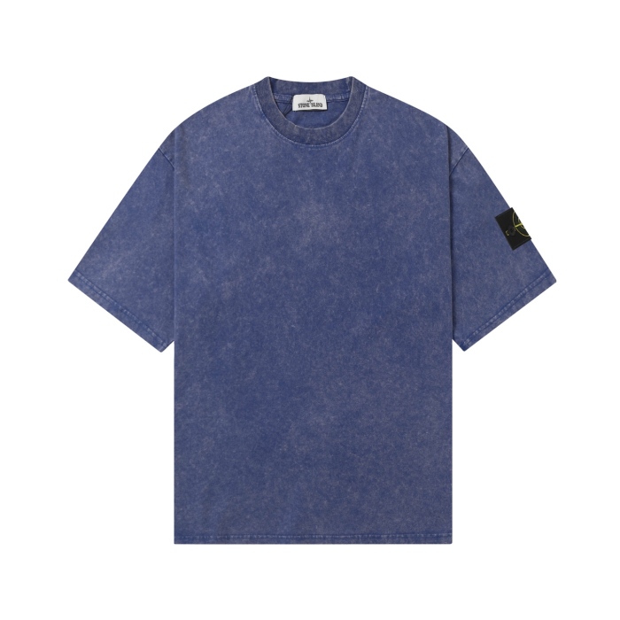 Stone Island Washed Distressed T Shirt