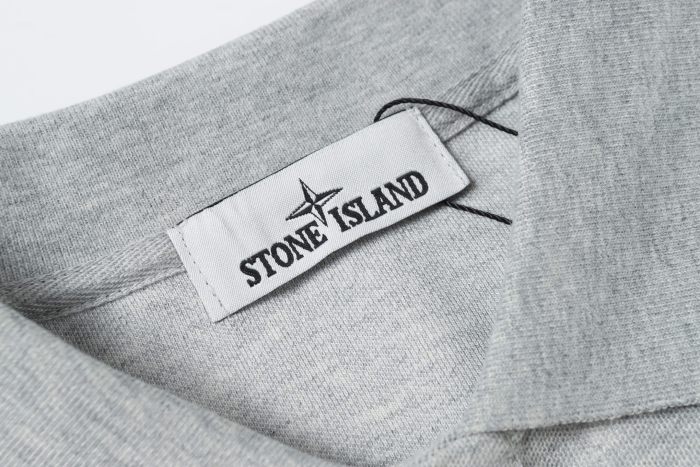Stone Island Knitted Polo Shirt