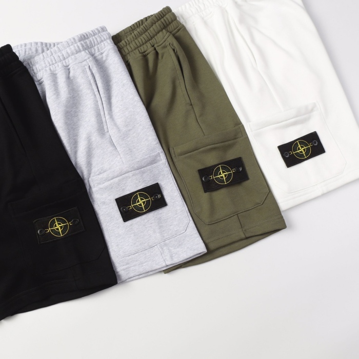 Stone Island Mid-Length Sports Shorts