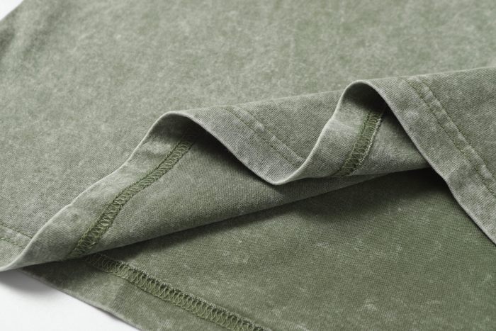 Stone Island Washed Distressed T Shirt