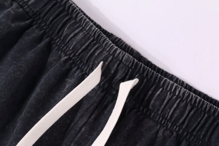 Stone Island Washed Distressed Shorts