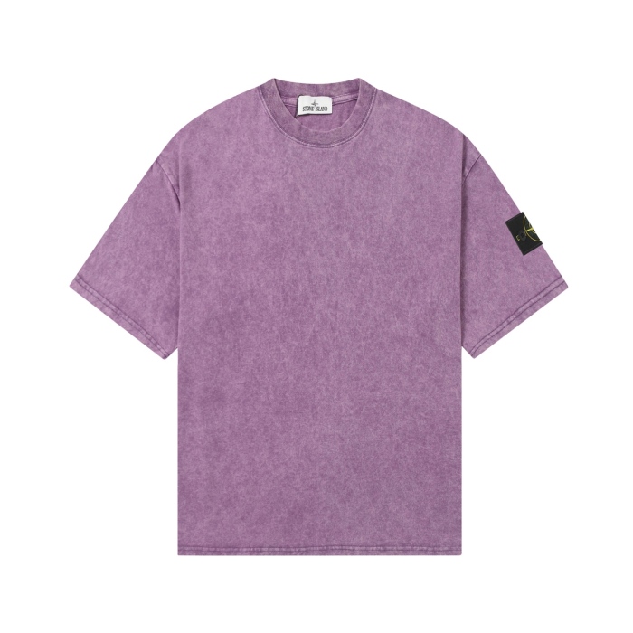 Stone Island Washed Distressed T Shirt