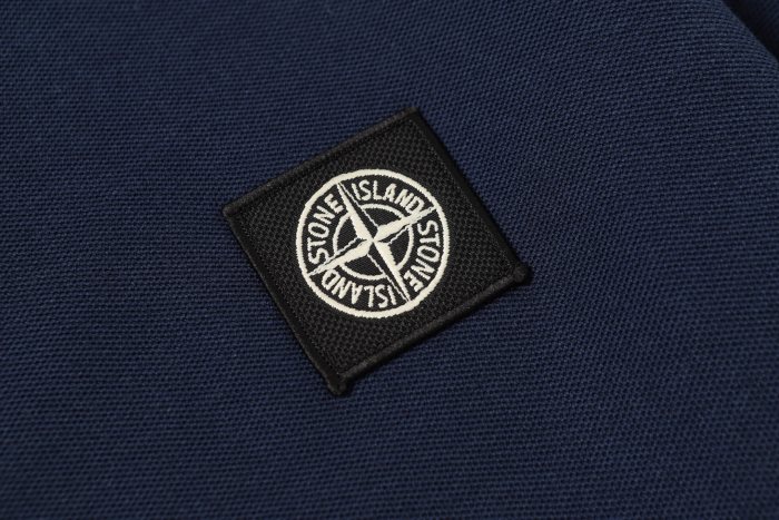 Stone Island Knitted Polo Shirt