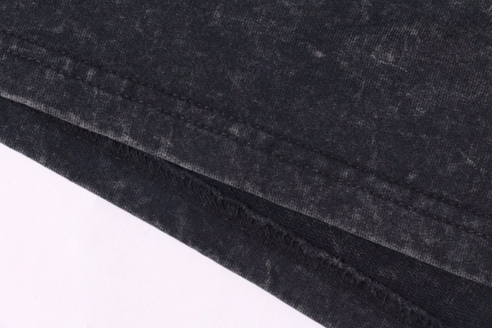 Stone Island Washed Distressed Shorts