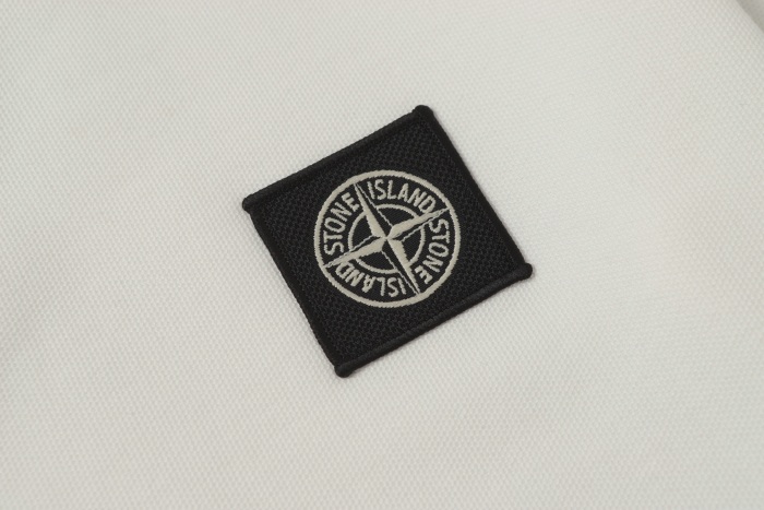 Stone Island Knitted Polo Shirt