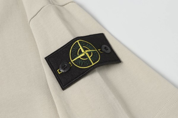 Stone Island Crewneck Drop-Shoulder Short-Sleeve T-Shirt