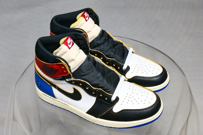 Fragment x Jordan 1 Retro High Union Los Angeles Blue Toe GS 2026（A1）