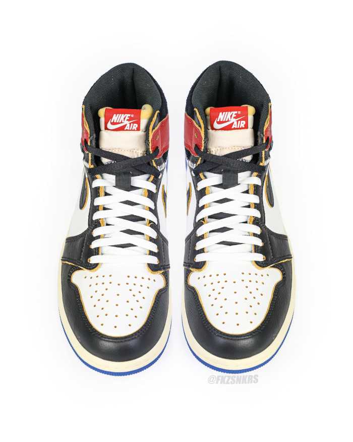 Fragment x Jordan 1 Retro High Union Los Angeles Blue Toe 2026（A1）