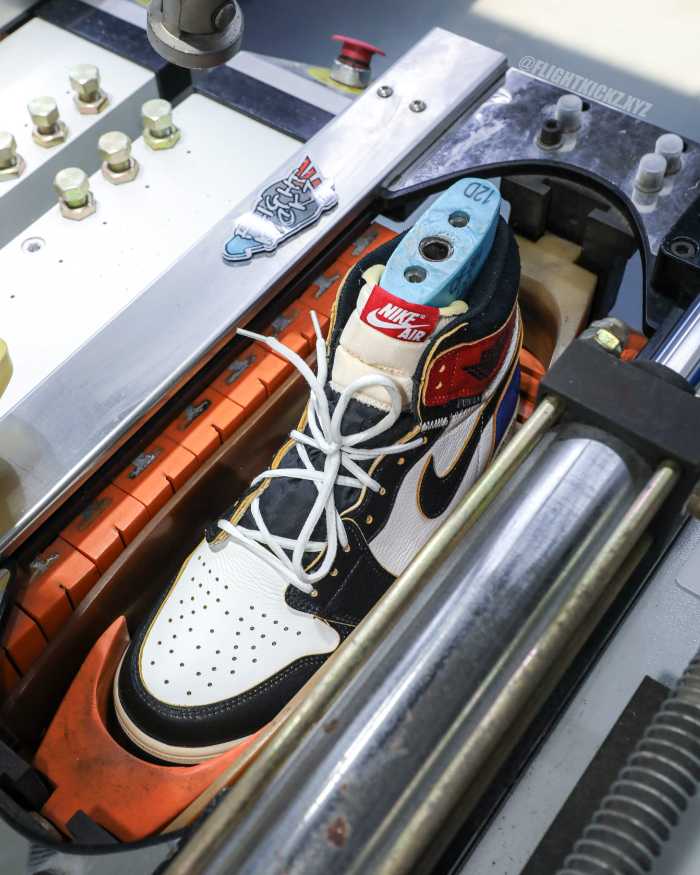 Fragment x Jordan 1 Retro High Union Los Angeles Blue Toe 2026（A1）