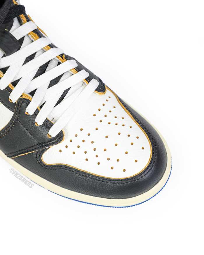 Fragment x Jordan 1 Retro High Union Los Angeles Blue Toe 2026（A1）