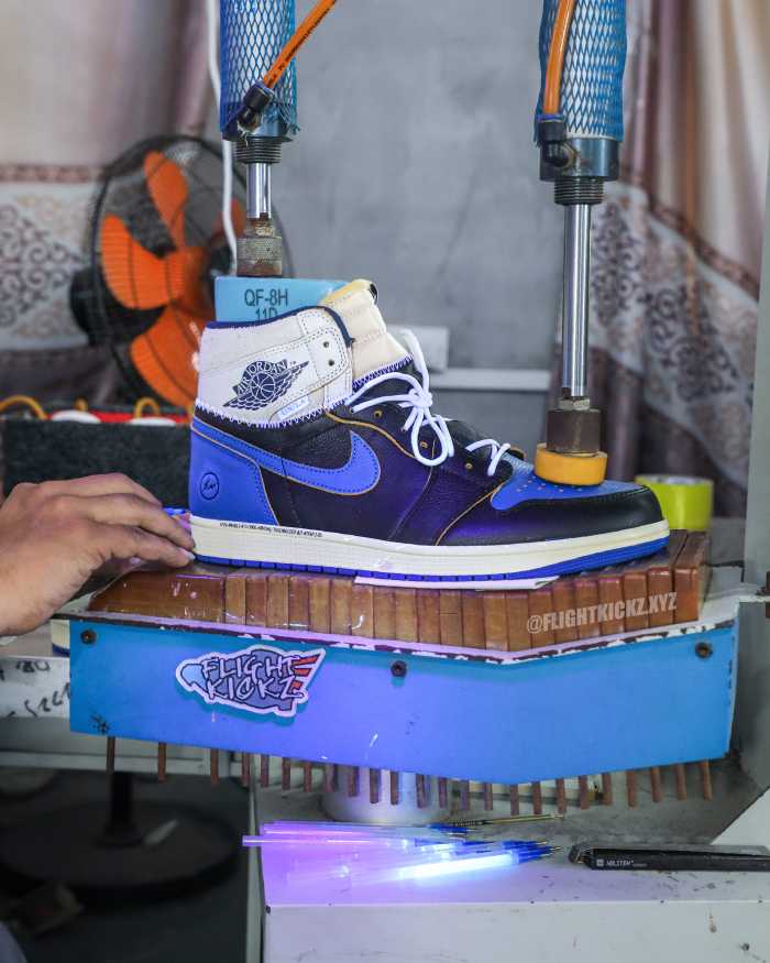 Fragment x Union LA x Air Jordan 1 High OG  Sport Royal