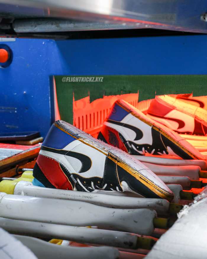 Fragment x Jordan 1 Retro High Union Los Angeles Blue Toe 2026（A1）