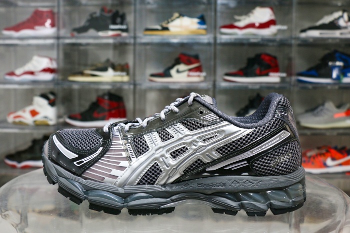 Kith X Gel Kayano 12 1 Tornado Pure Silver