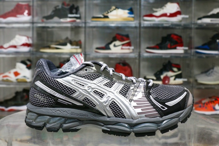 Kith X Gel Kayano 12 1 Tornado Pure Silver