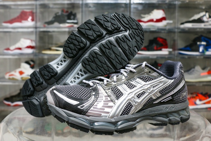 Kith X Gel Kayano 12 1 Tornado Pure Silver