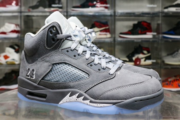 US Warehouse: Air Jordan 5 Retro Wolf Grey 2026 (A1)