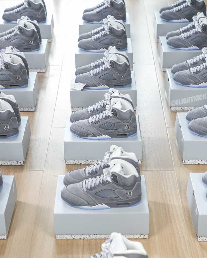US Warehouse: Air Jordan 5 Retro Wolf Grey 2026 (A1)