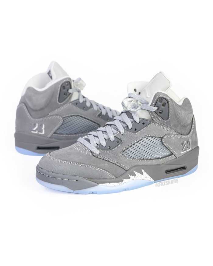 US Warehouse: Air Jordan 5 Retro Wolf Grey 2026 (A1)