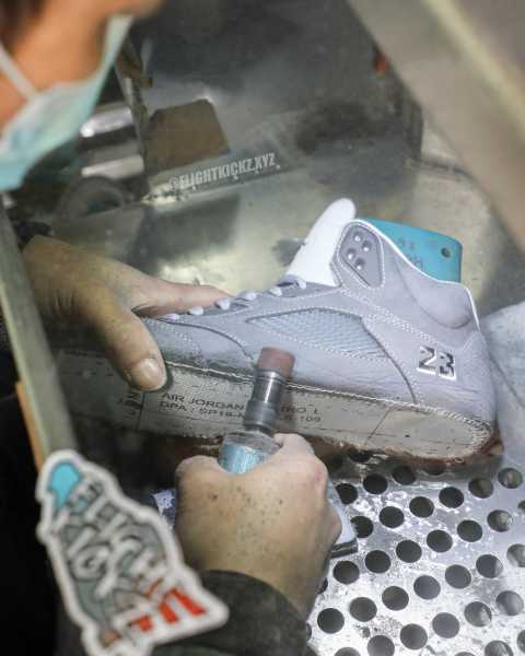 US Warehouse: Air Jordan 5 Retro Wolf Grey 2026 (A1)