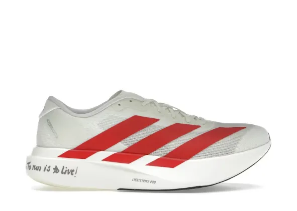 Adidas Adizero EVO SL Off White Better Scarlet