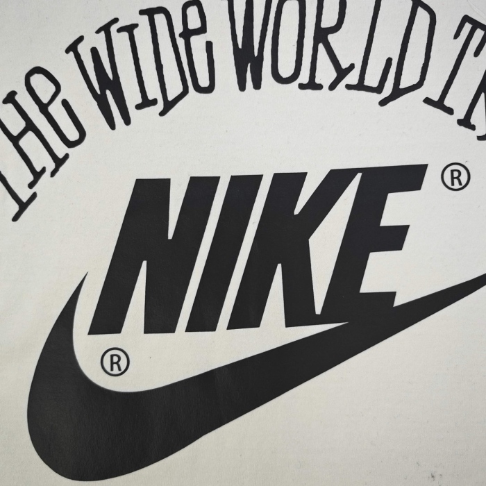 Nike x Stussy Letter Graphic Print Short Sleeve T-shirt