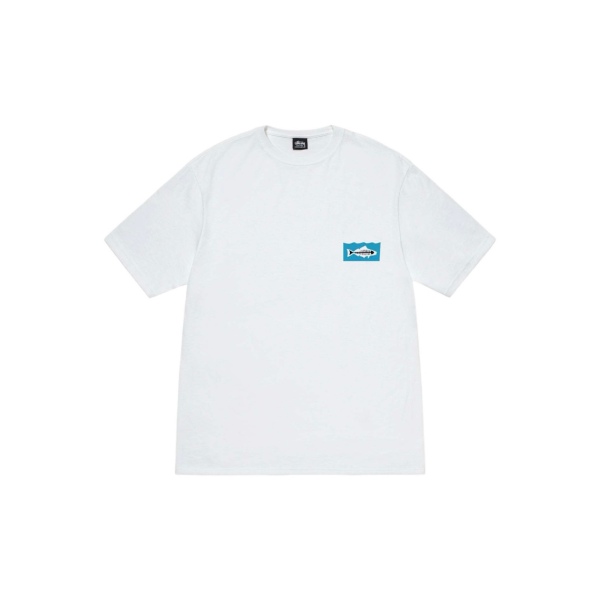 Stussy Letter Print Crew Neck Short Sleeve T-shirt