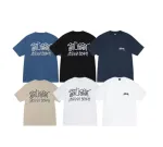 Stussy Laguna Beach Script Graphic Couple T-shirt