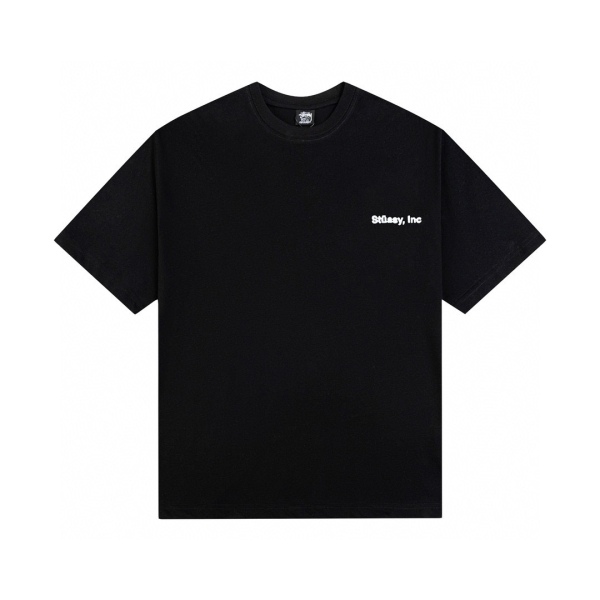 Stussy Merch Tag Print Crew Neck T-shirt