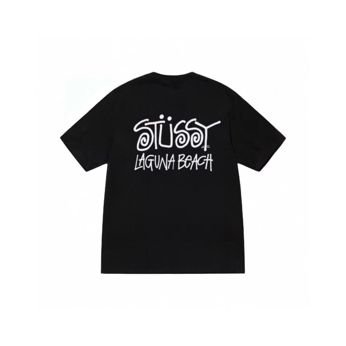 Stussy Laguna Beach Script Graphic Couple T-shirt