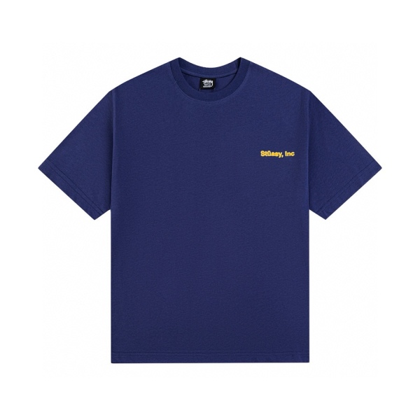 Stussy Merch Tag Print Crew Neck T-shirt