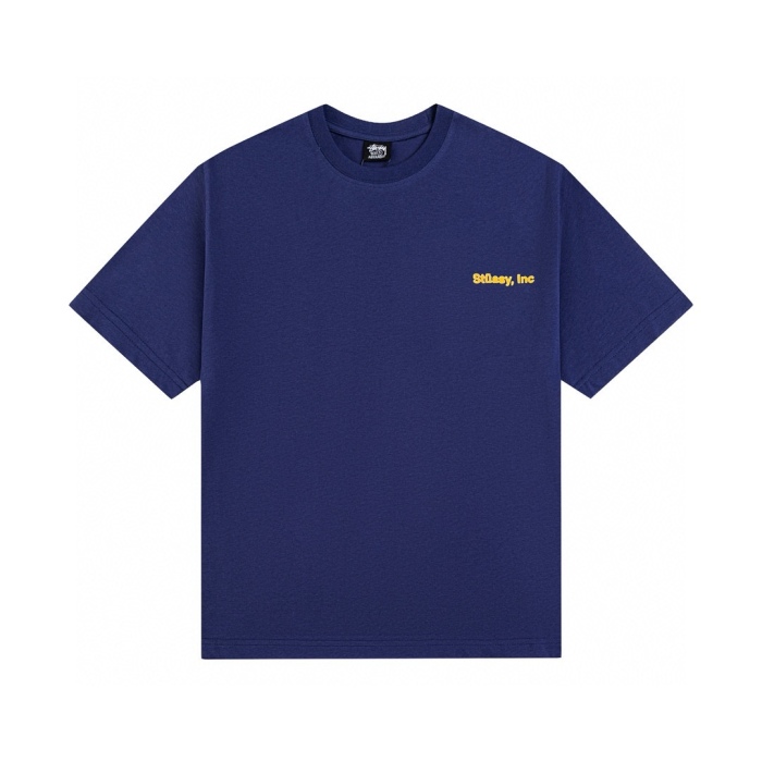 Stussy Merch Tag Print Crew Neck T-shirt