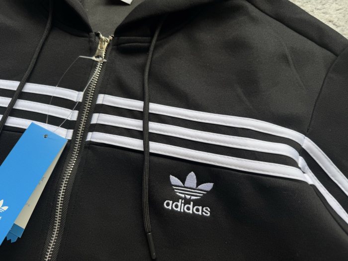 Adidas Originals 70s Retro Casual Comfort Cropped Jacket