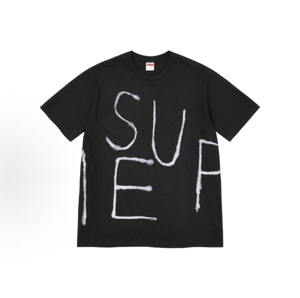 Supreme Multicolor Logo Print Crew Neck T-Shirt