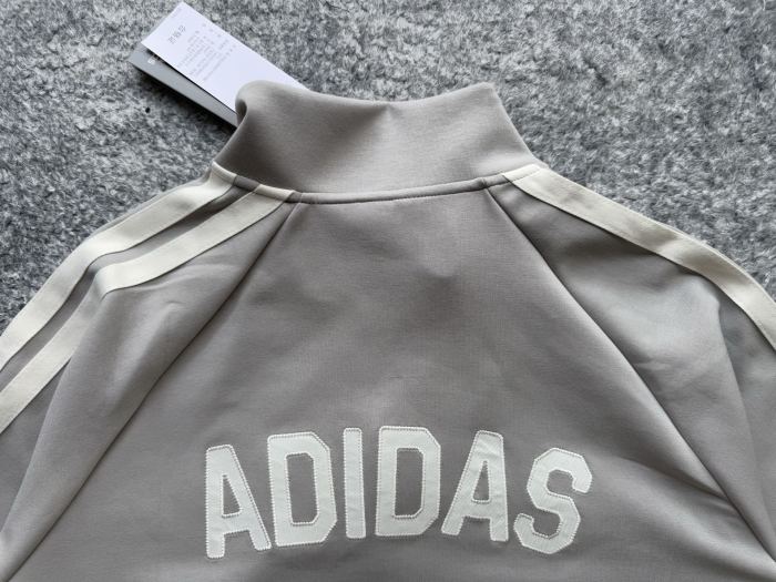 Adidas ST SPORTS KN TT Logo Letter Stripe Raglan Long-Sleeve Jacket