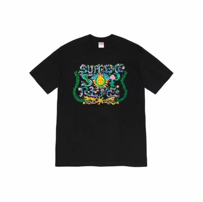 Supreme  Week 1 Crest T-Shirt