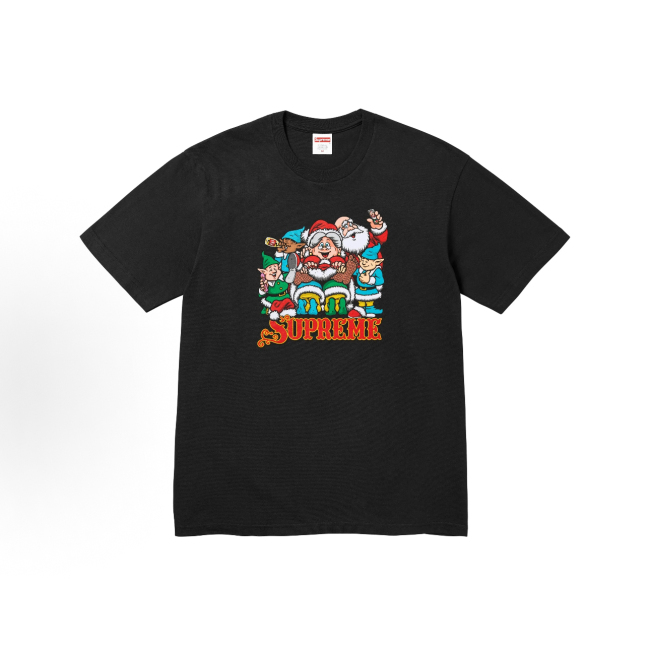 Supreme Character Print Crew Neck T‑Shirt