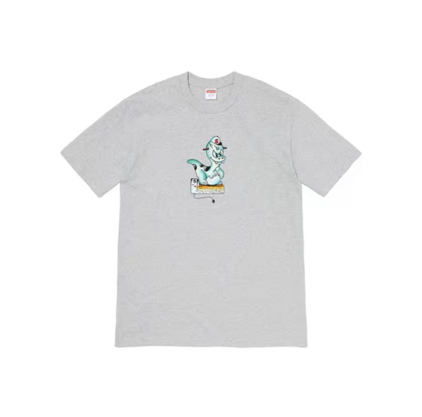 Supreme Dinosaur Comic Logo Print T-Shirt